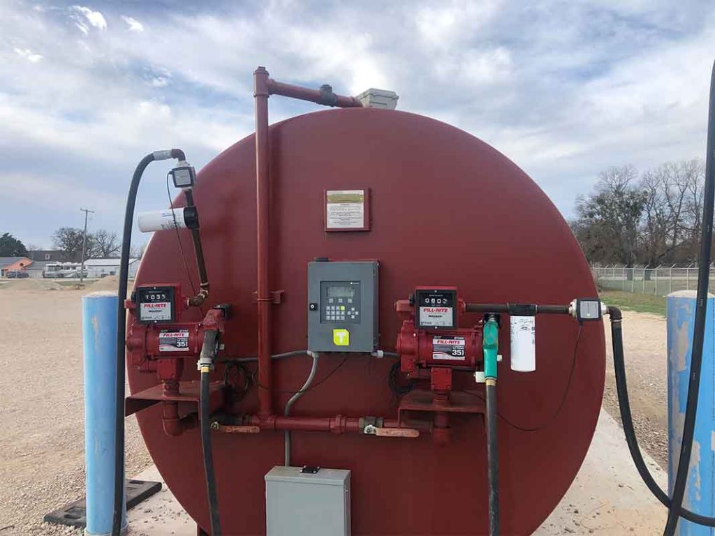 10k double-rigged fuel tank