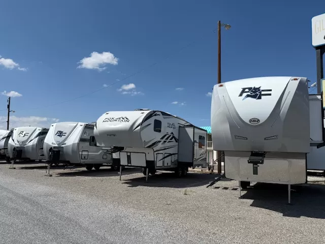 Lowry's RV Center lot view 2