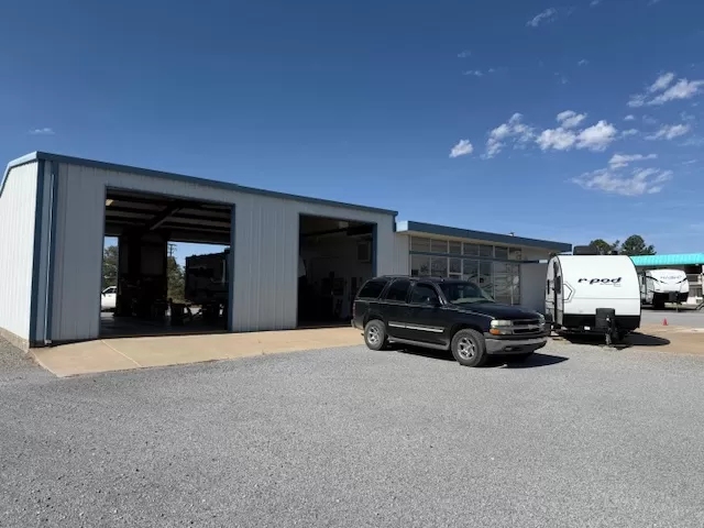Lowry's RV Center service bay