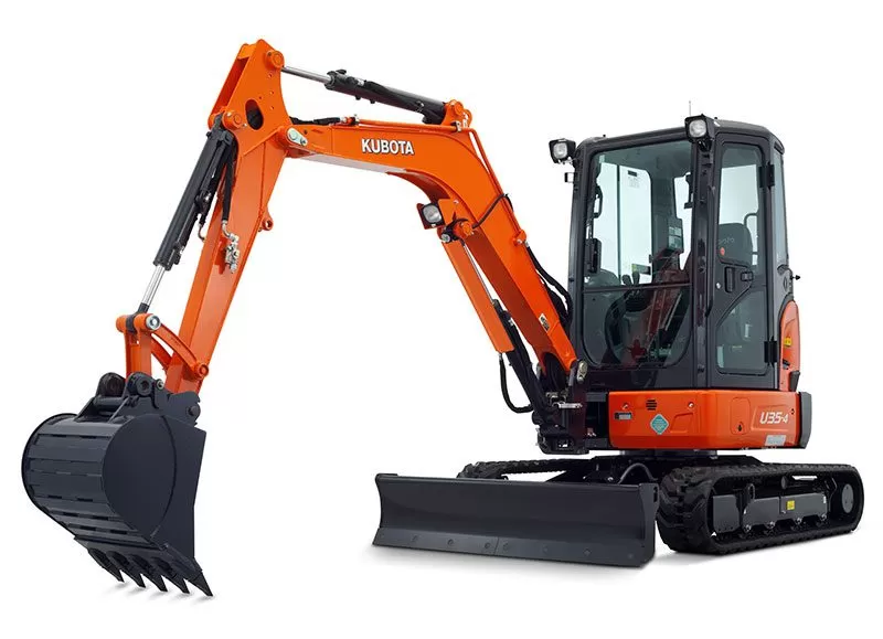 Kubota U35 Mini Excavator - Schaffer Equipment