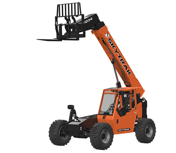 6,000 Lb Telehandler-Orange