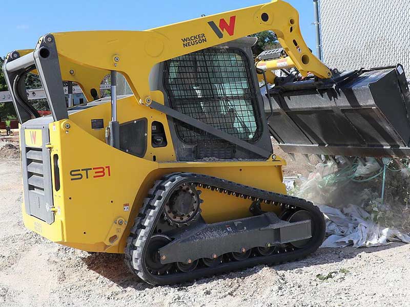New skid steer construction equipment