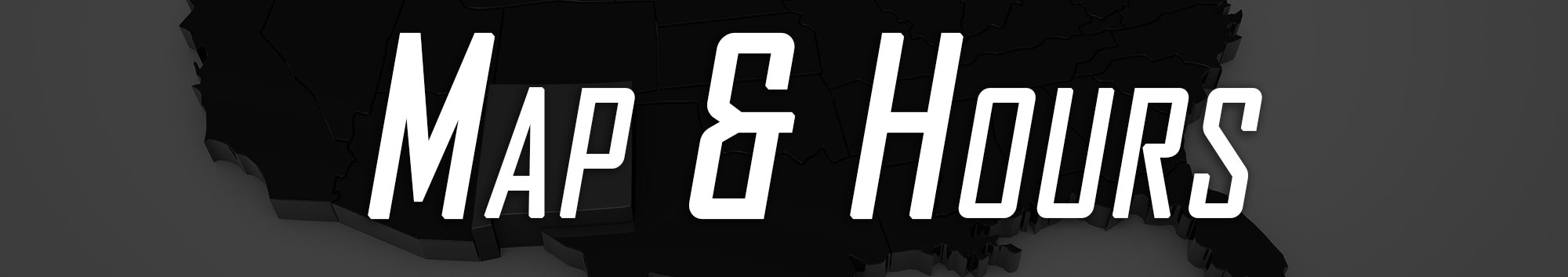 Map & Hours – Bison RV