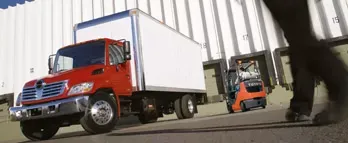 Hino box truck