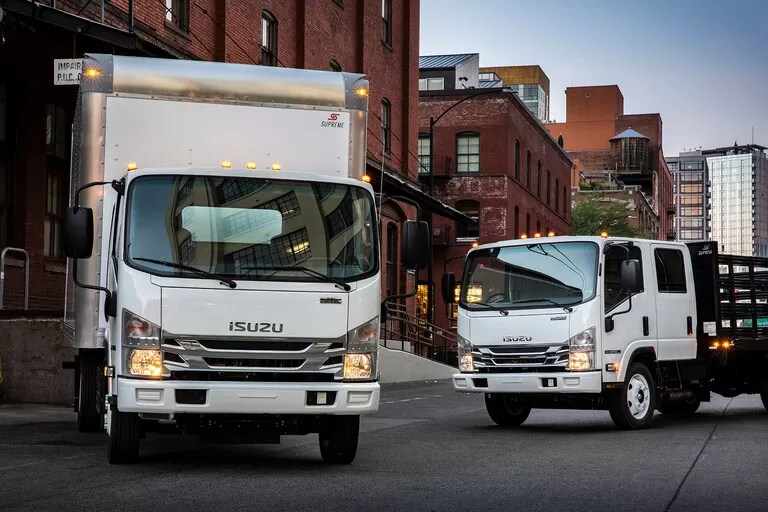 Custom built Isuzu commercial truck