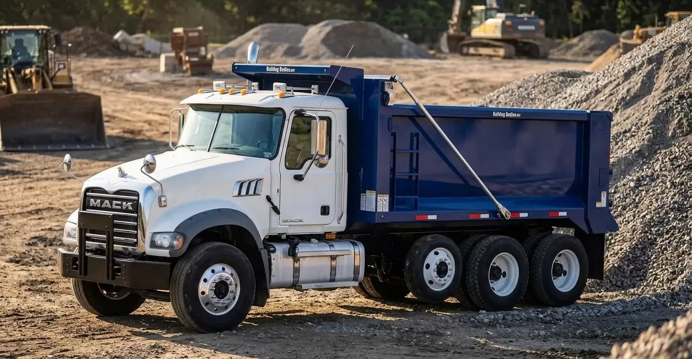 Dump truck available in Impex inventory