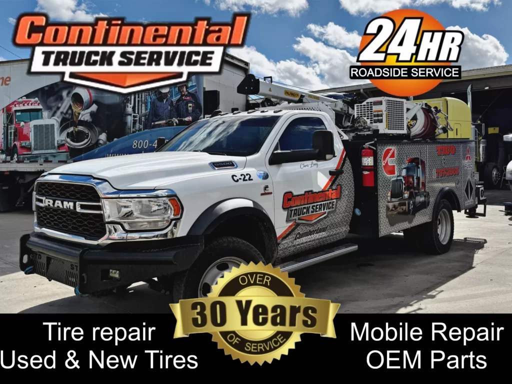 Continental Truck Service 24HR Roadside – 30 Years of Service