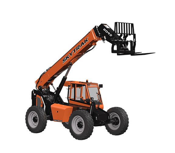 8,000 Lb Telehandler-Orange