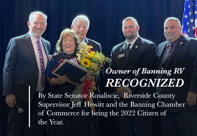 Owner of Banning RV Recognized as 2022 Citizen of the Year