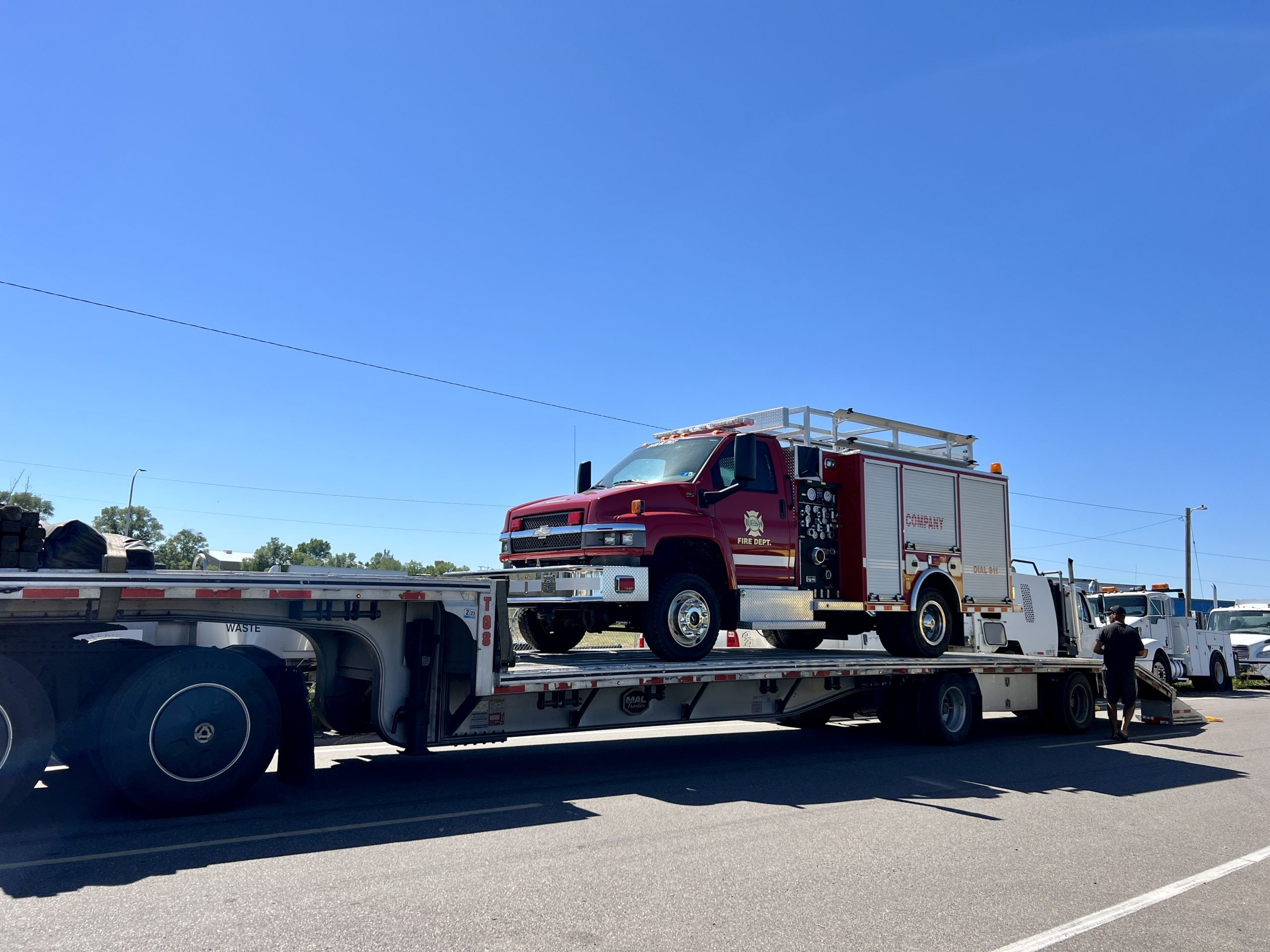 Towing truck 2