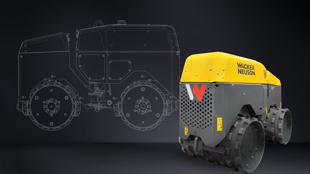 The Innovator — Wacker Neuson trench roller
