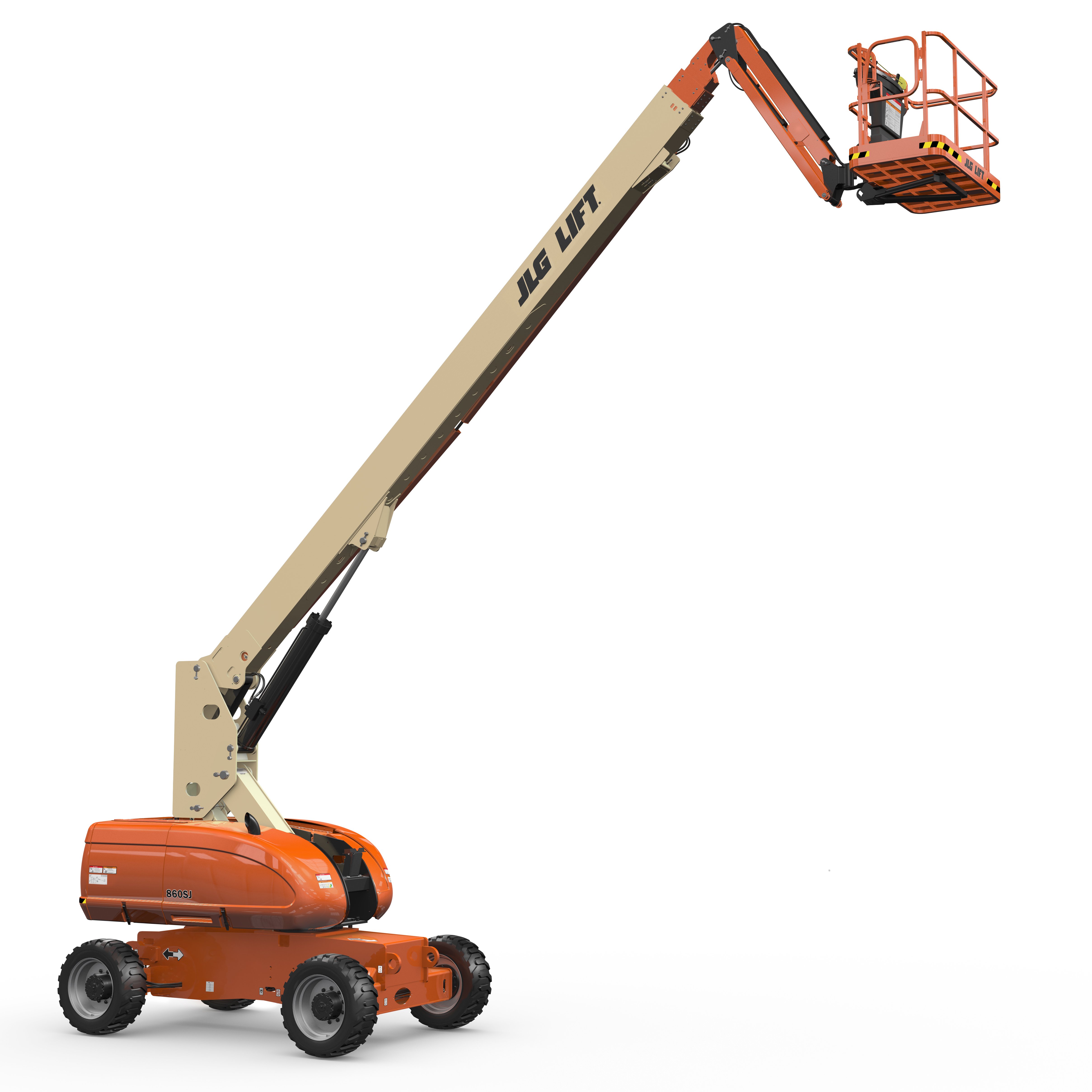 85FT Diesel Boom Lift-orange