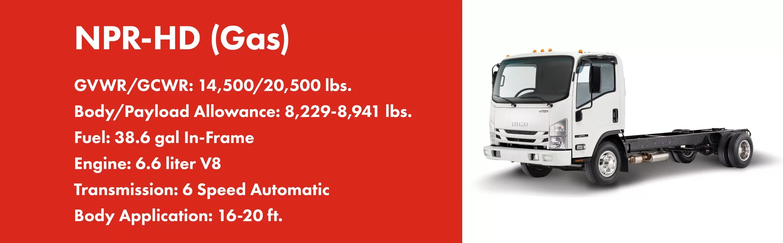 Isuzu NPR Gas truck