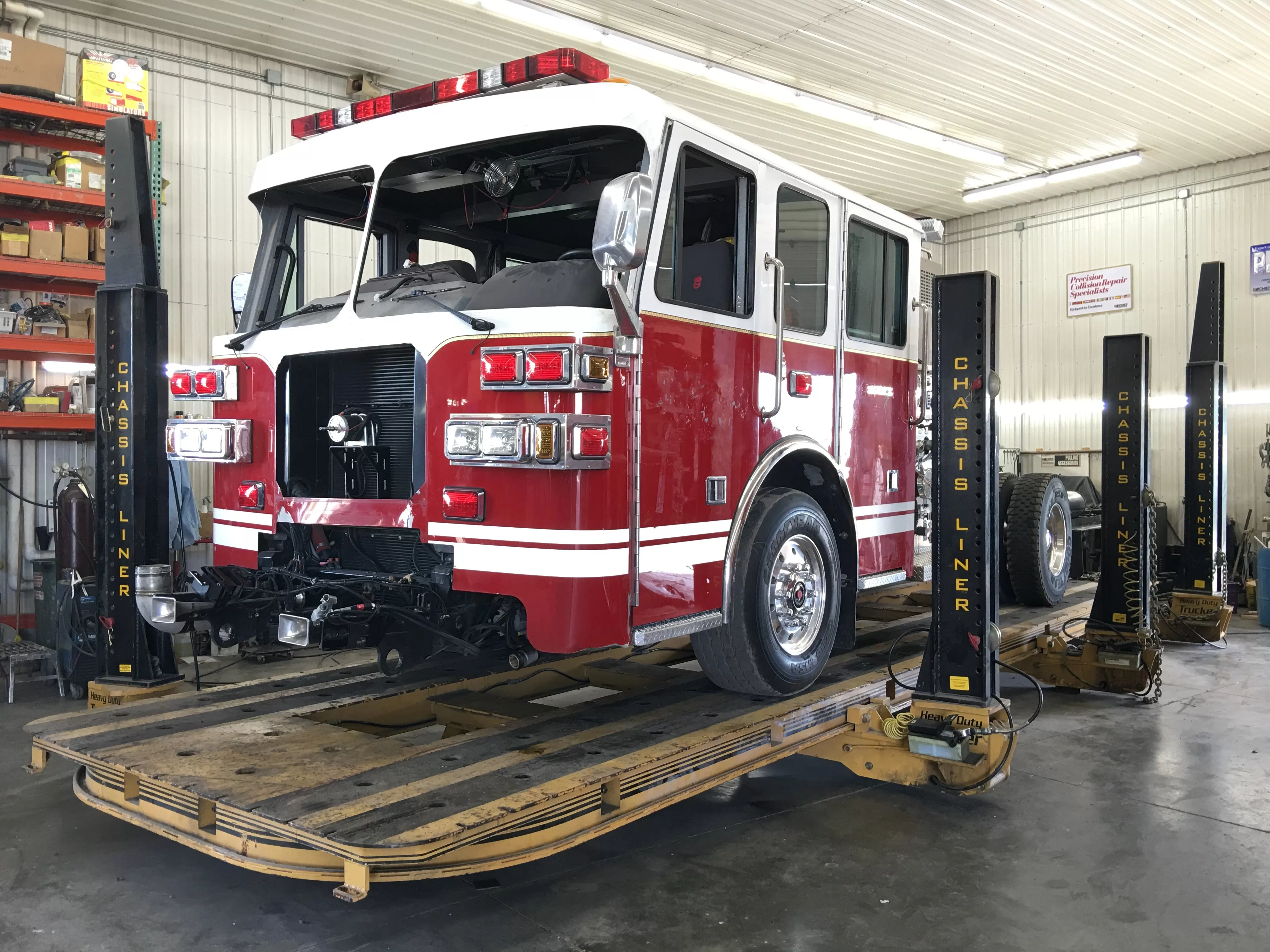 Truck frame repair