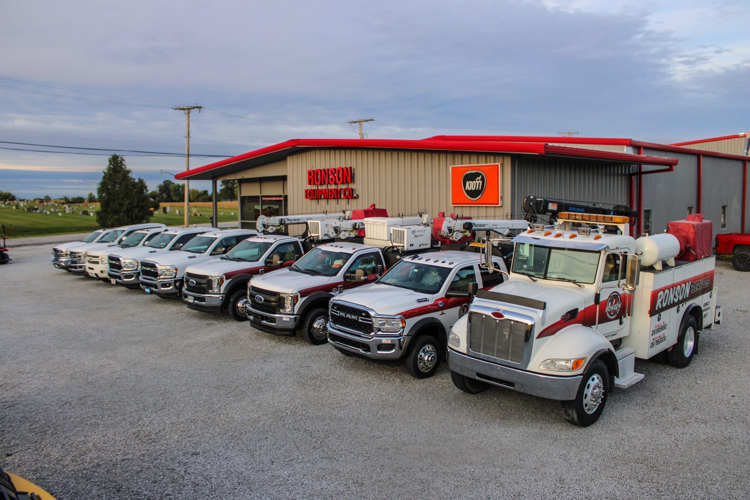 Ronson Equipment inventory