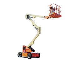 45FT Electric Boom Lift-orange