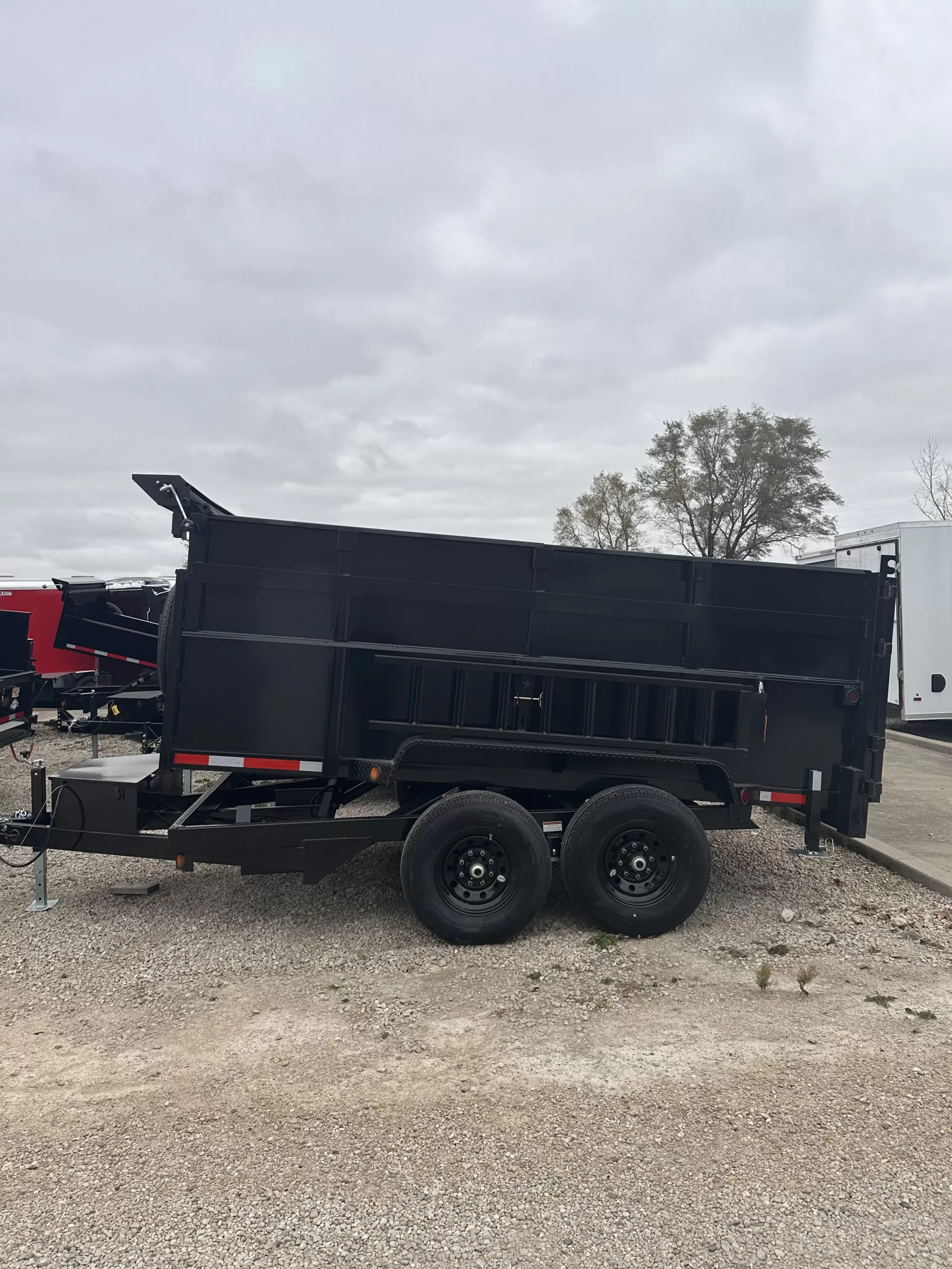 Delco dump trailer