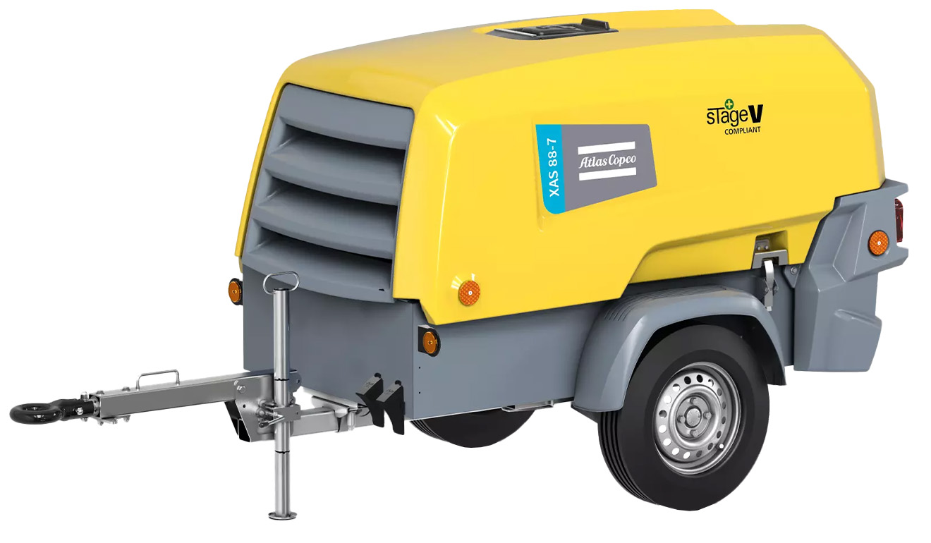 185 CFM Air Compressor - Schaffer Equipment
