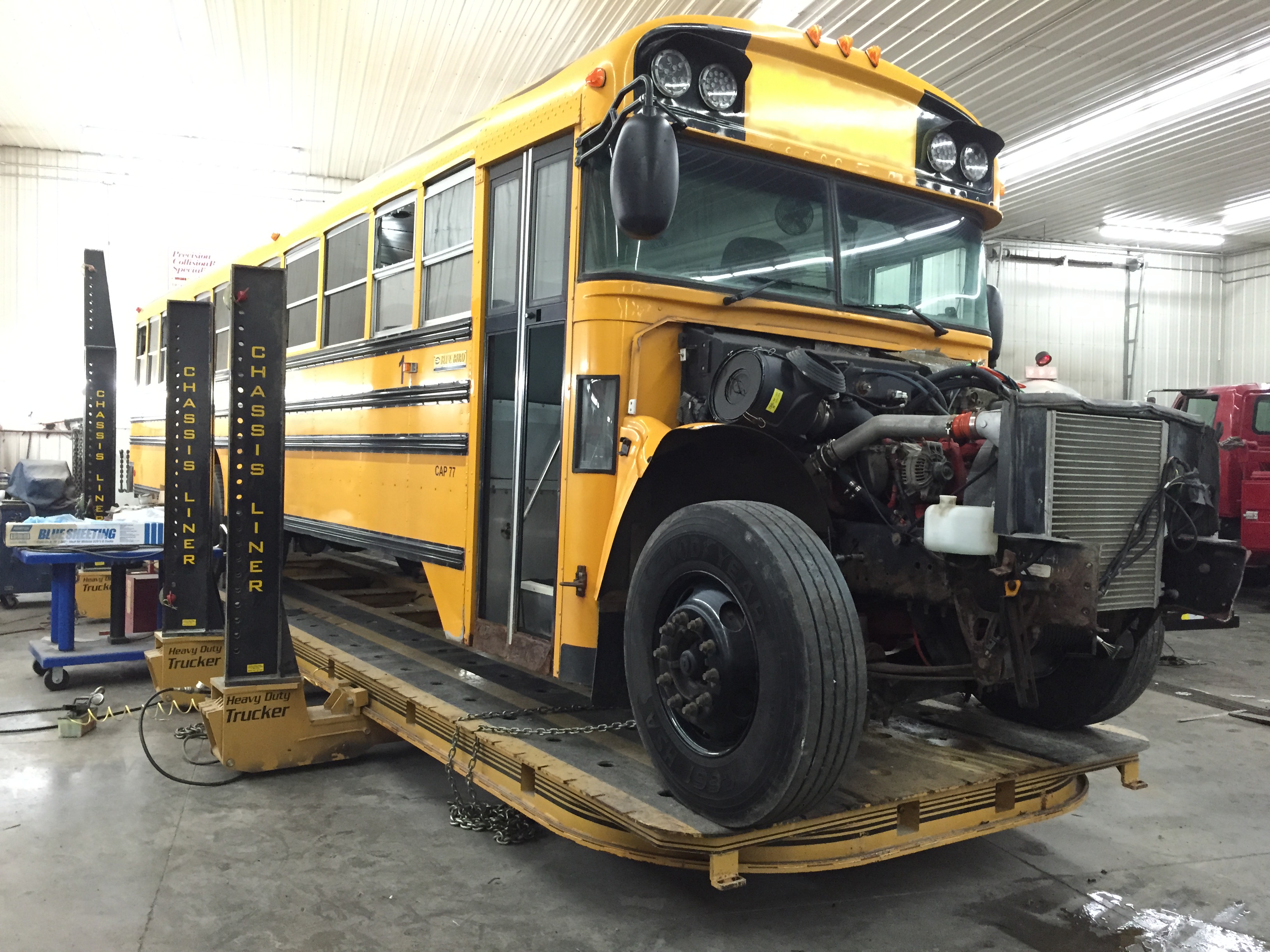 Bus & Commercial Vehicle Frame Modification